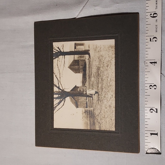 Antique Cabinet Card Family Photos House Woman Man Children - Picture 4 of 9